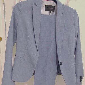 Banana Republic Classic Blazer light blue Petite 00